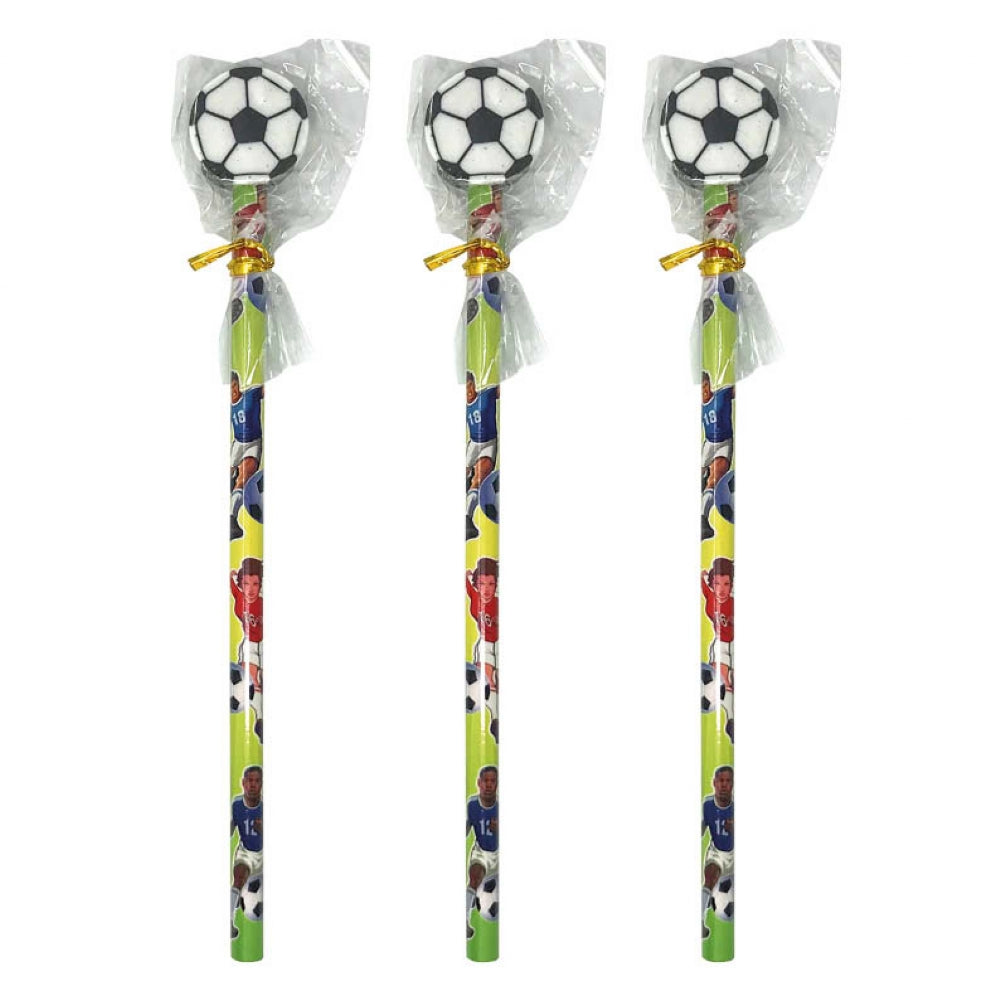 Football Pencil with Eraser Topper