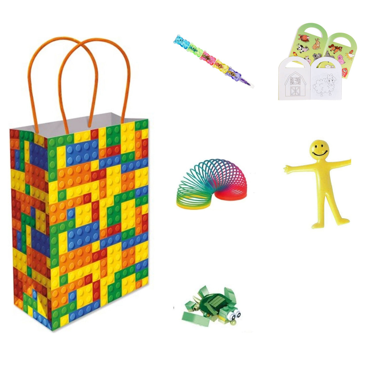 Single Bricks Party Bag with Fillers