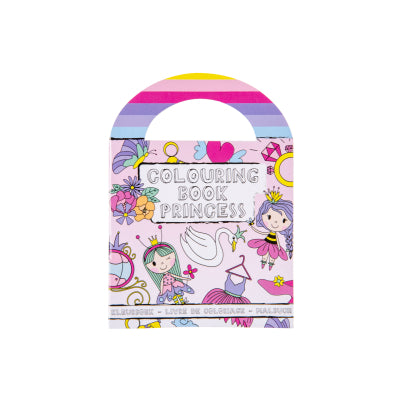 Colouring Book with Stickers — Princess