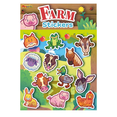 Farm Face Stickers