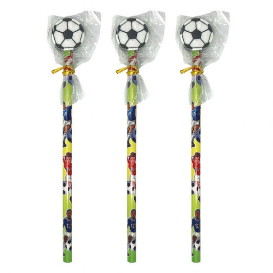 Football Pencil with Eraser Topper