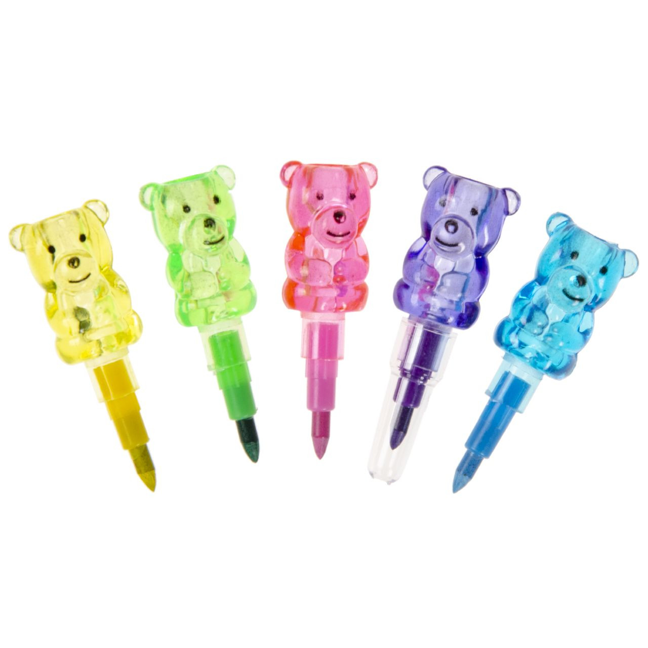 Push Coloring Pencil Bear