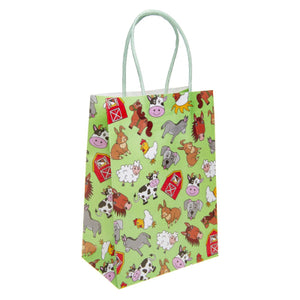 Farm Animals Paper Party Bag