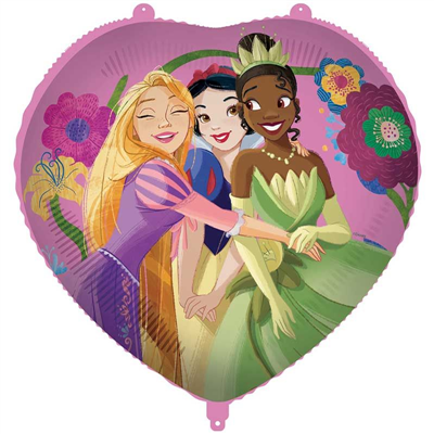 Foil Balloon 18" Heart — Disney Princess