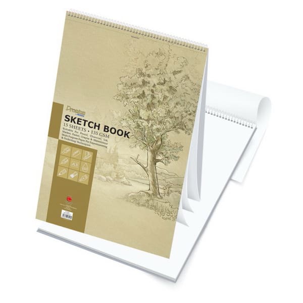 A3 Spiral Sketch Pad 135gsm