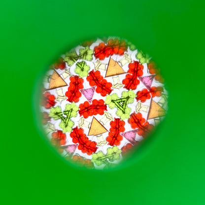 Minecraft Creeper Shaped Kaleidoscope