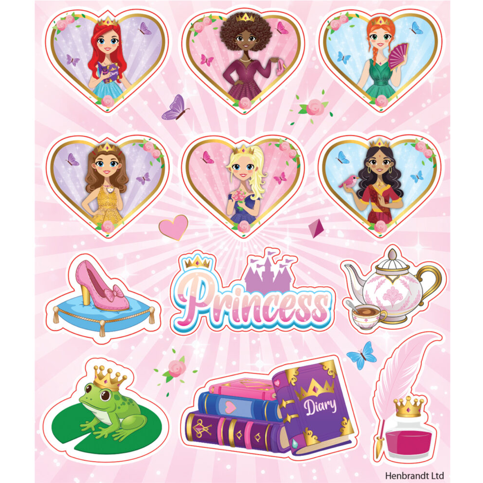 Princess Sticker Sheets