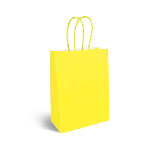 Yellow Paper Party Bag Kit