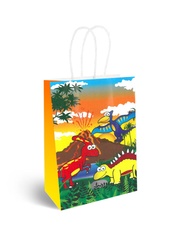 Dinosaur Paper Party Bag Kit — 30 Kids