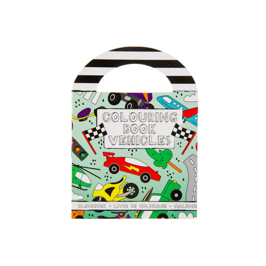 Car Colouring Book with Stickers