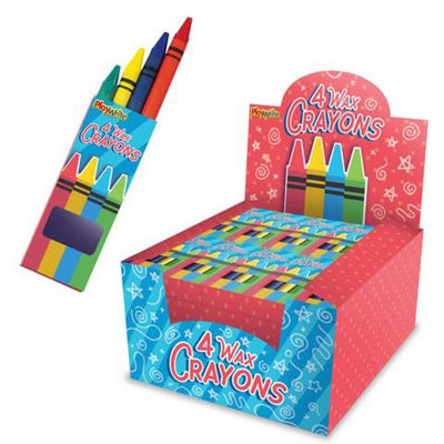 Pack of Crayons (4 colours)
