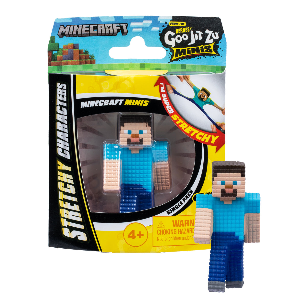 Minecraft Goo Jit Zu Figure — Steve