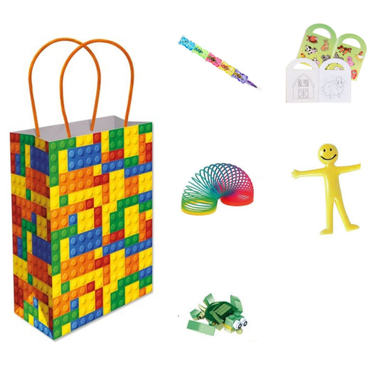 Single Bricks Party Bag with Fillers