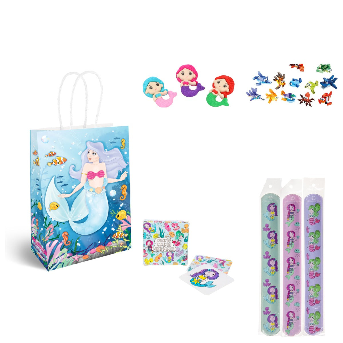 Single Magical Mermaid Party Bag with Fillers