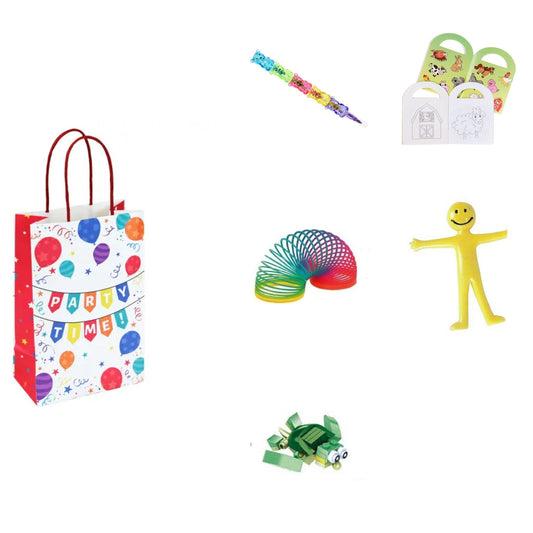 Single Party Time Party Bag with Fillers